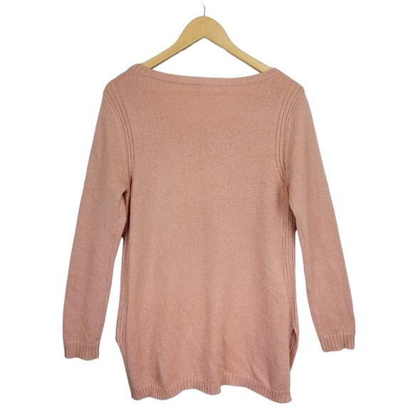 LC Lauren Conrad Women's Pink Unicorn Long Sleeve Sweater Size Medium - Picture 3 of 7